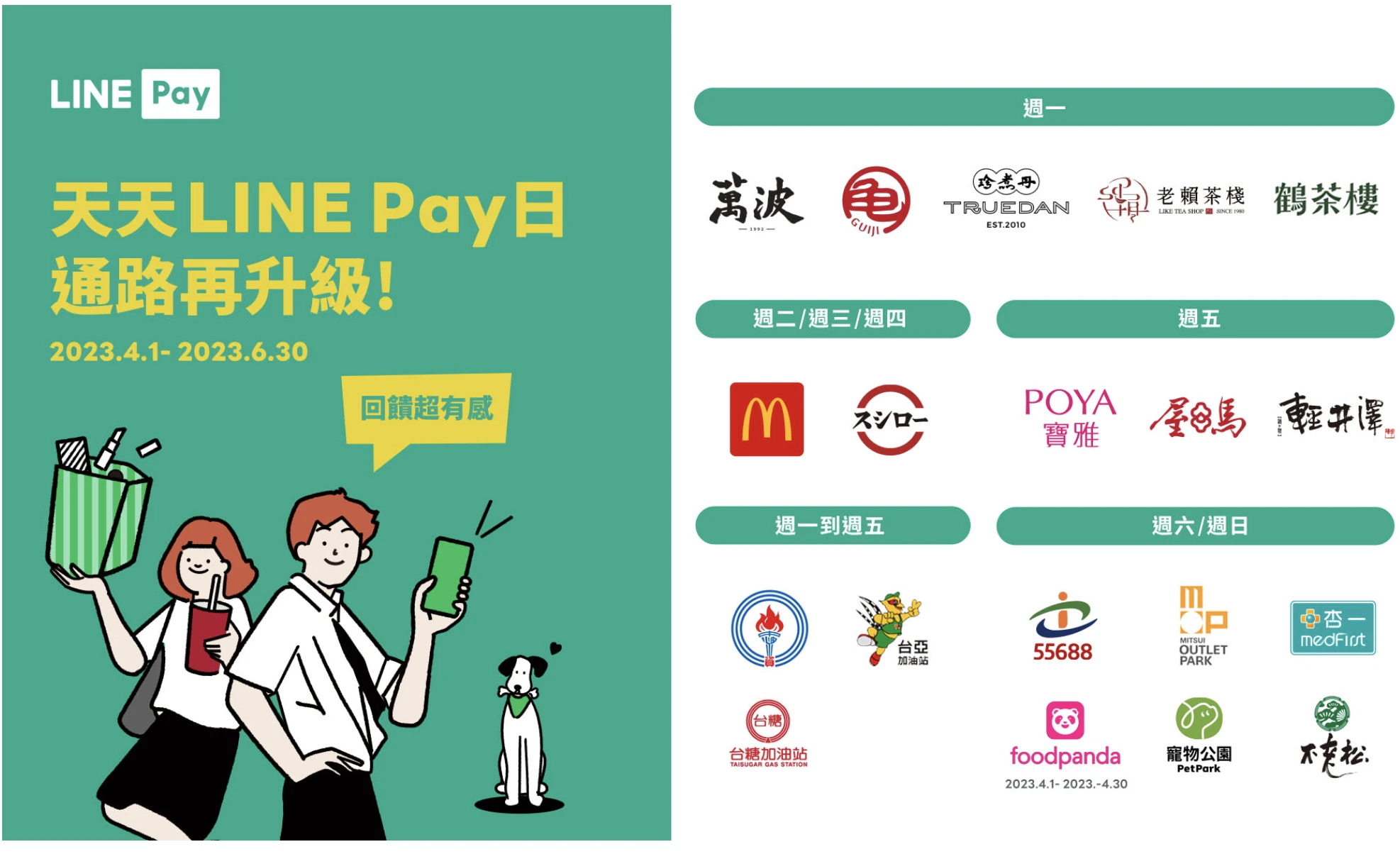 天天LINE Pay日